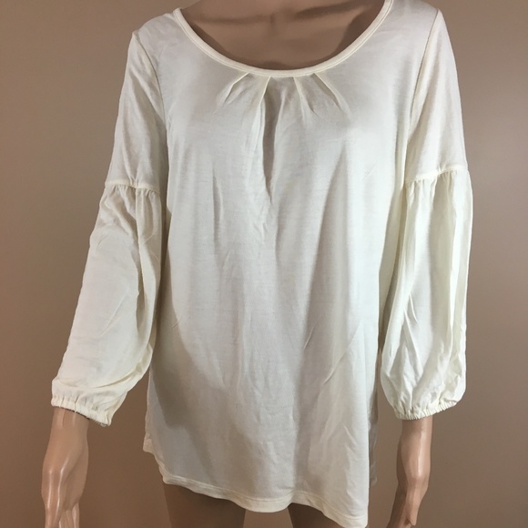 Talbots Tops - TALBOTS SHIRT IVOIRE SIZE L NEW WITHOUT TAG